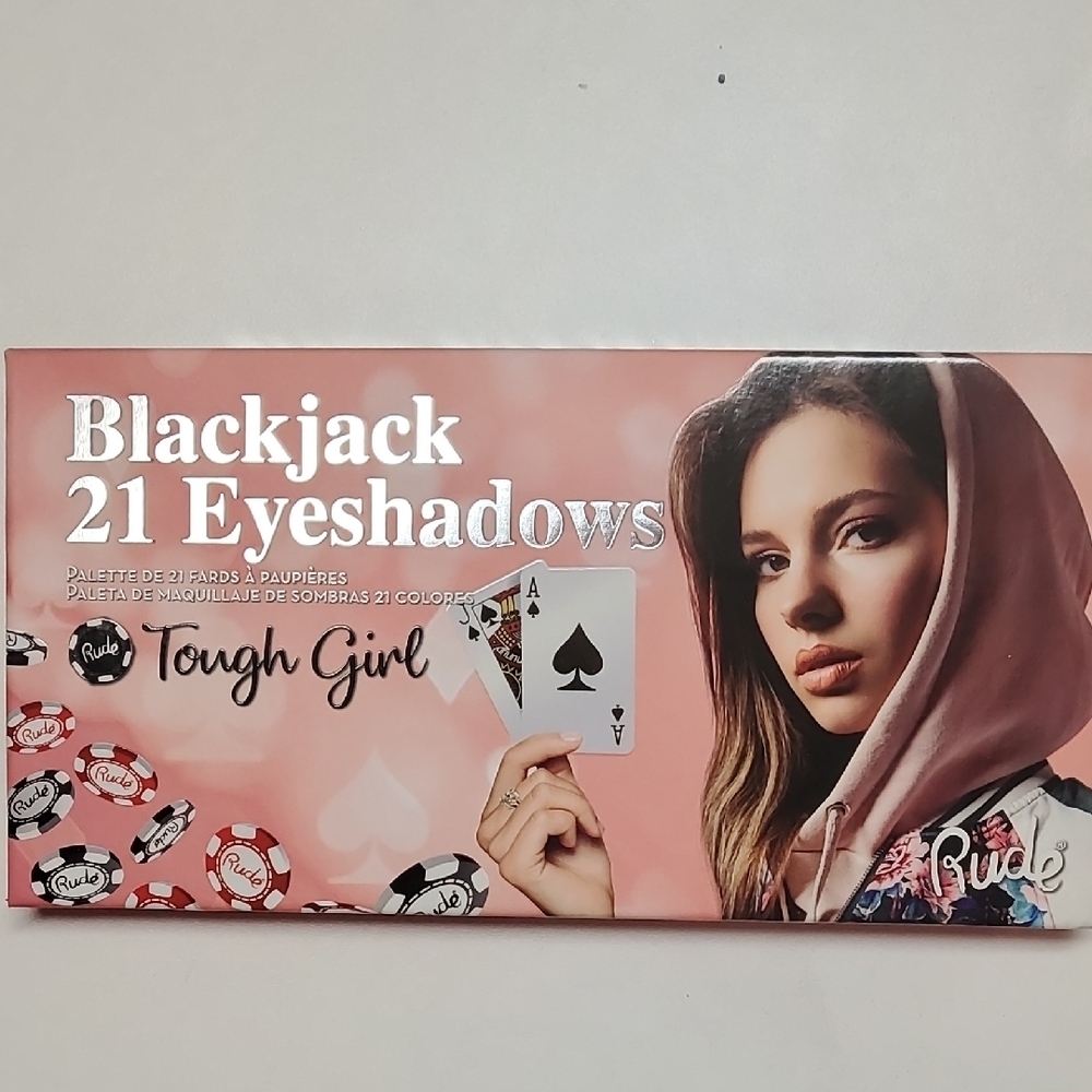 Rude Blackjack 21 Eyeshadows Palette
